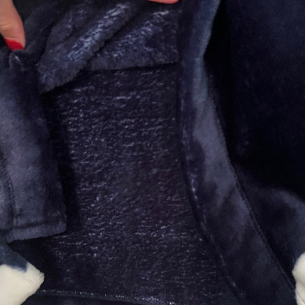 LOFT Navy and White Heart Sweatshirt - Picture 8 of 8